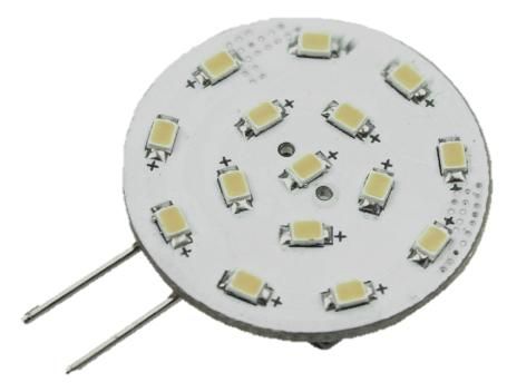 S&H 35087 LED 15 SMD Modul Ø 23,6mm dimmbar G4 10-30VDC 10-18VAC 1,5W/927