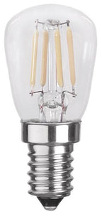 S&H 33935 LED-Birnenform Filament 26x57mm E14 2,8W/827 220Lm 2700K 360°