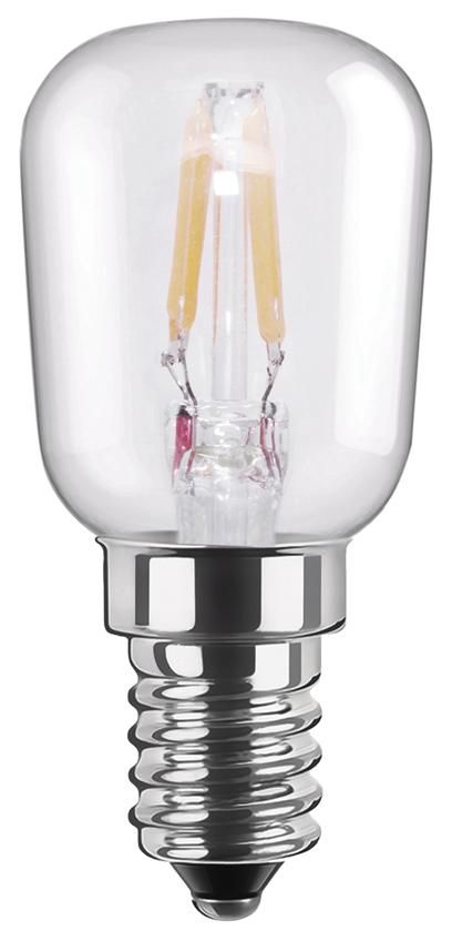 S&H 33984 LED-Birnenform Filament 26x60mm E14 1,5W/927 100Lm 2700K