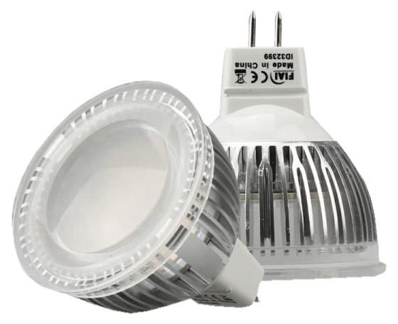 S&H 36397 LED Reflampe MR16 49,5x56mm GU5,3 12VAC/DC 6W/840 4000K 600Lm 120°
