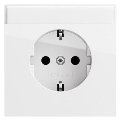 GIRA 445770 SCHUKO-Steckdose BSF Flächenschalter Reinweiß