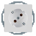 Berker 47276089 Steckdose SCHUKO 45° Q.1/Q.3 polarweiß samt
