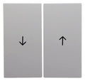 Berker 16251909 Wippe m.Aufdruck Symbol Pfeil S.1/B.3/B.7 polarweiß matt