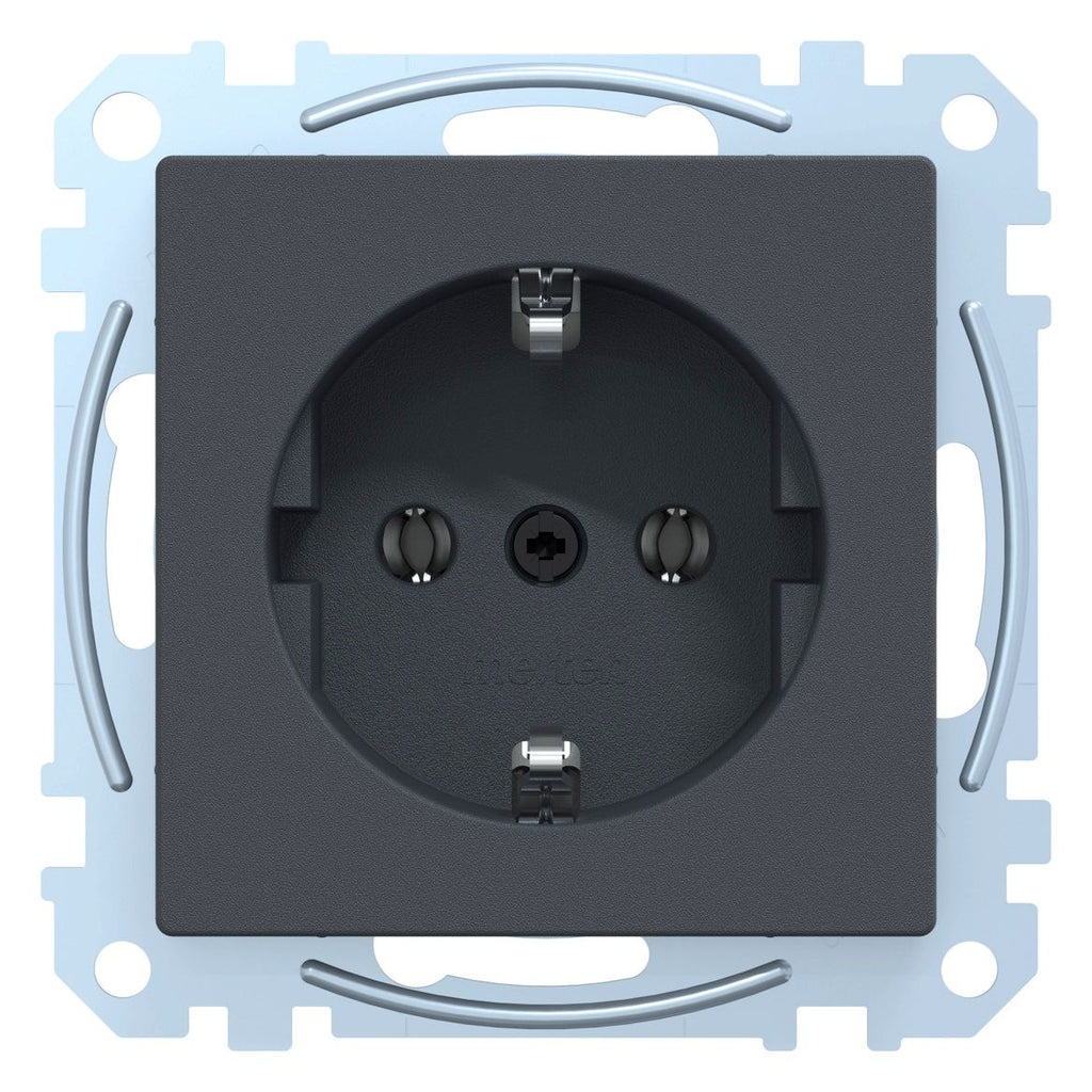 Mert MEG 2301-0414 SCHUKO-Steckdose StK anthrazit System M