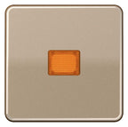 Jung CD590KOGB Wippe Lichtleiter gold-bronze