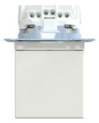Mert MEG 2414-0319 SCHUKO-Steckdose BRS m.Klappdeckel IP44 SK polarweiß gl. S.M