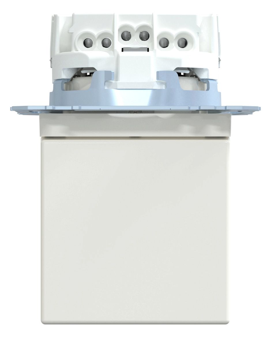 Mert MEG 2414-0319 SCHUKO-Steckdose BRS m.Klappdeckel IP44 SK polarweiß gl. S.M