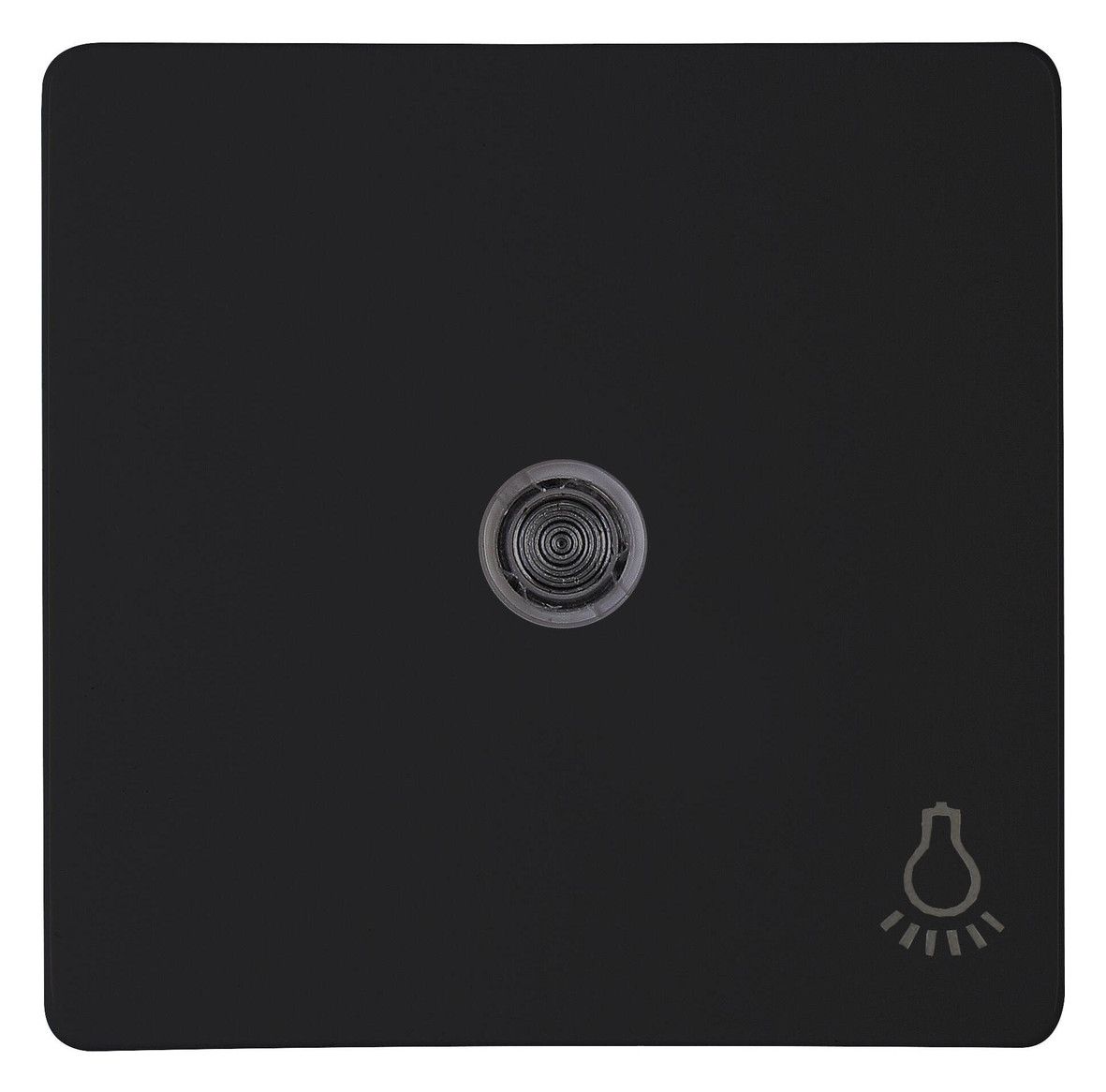 Kopp 339450006 HK05 Wippe m.Linse Symbol "Licht" schwarz matt