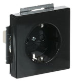 BJ 20 EUCRB-81 SCHUKO Steckdosen Einsatz o.Spreize anthrazit future linear