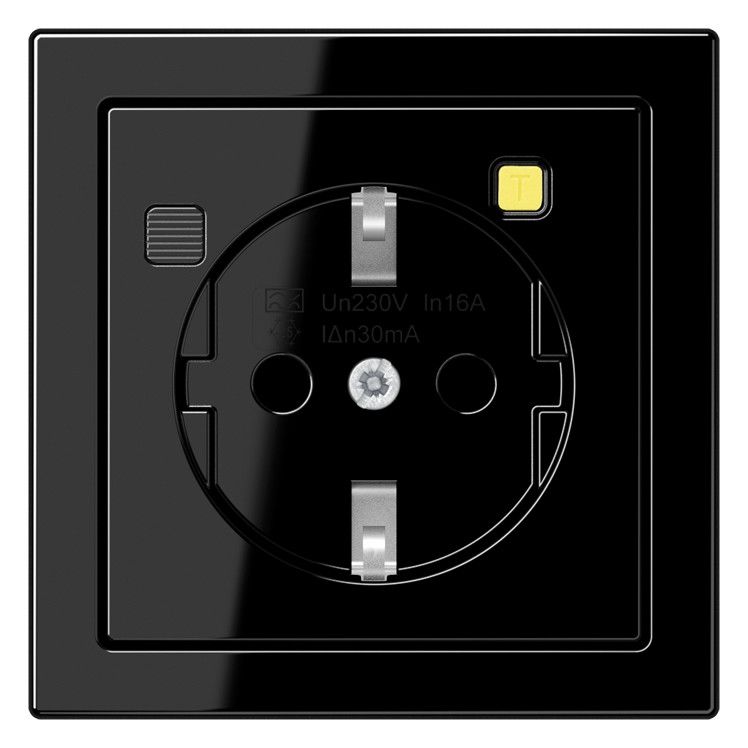 Jung LS5520.30SW FI-SCHUKO-Steckdose 30mA