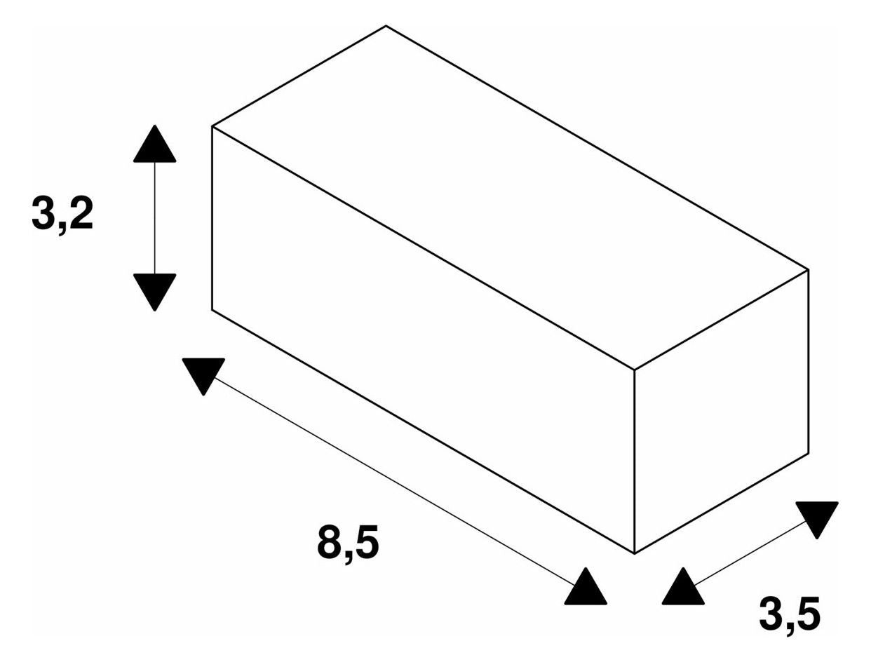 SLV 143121 Pendelleuchtenadapter 1Ph.weiß m.Zugentlastung u.Gewindestück