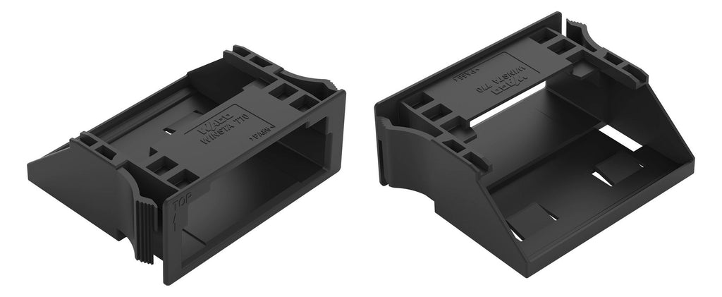 WAGO 770-339 Snap-In-Rahmen,4-polig,1,0 … 3,0mm, schwarz
