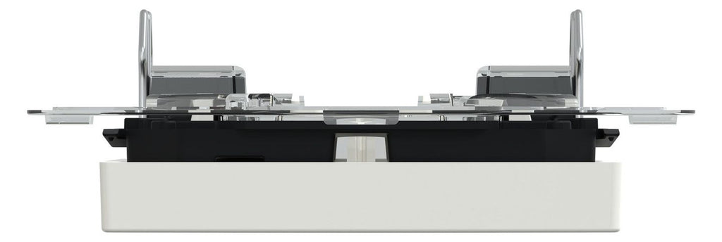 Mert 432719 Wippe m.Fenster rechteckig IP44 polarweiß glänzend System M