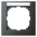 Mert MEG 4011-3614 M-Pure-Rahmen 1f m.Beschriftungsträger anthrazit M-Pure