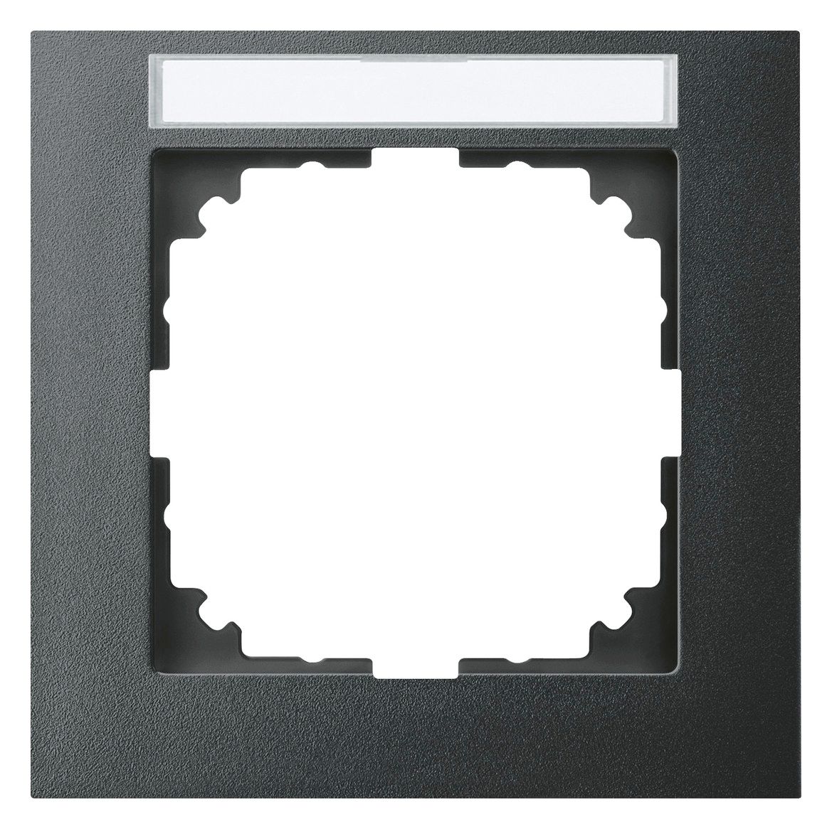 Mert MEG 4011-3614 M-Pure-Rahmen 1f m.Beschriftungsträger anthrazit M-Pure