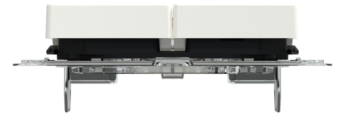 Mert MEG 3424-0319 Doppelwippe m.Ko.- fenster IP44 polarweiß glänzend System M