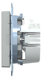 Mert MEG 2401-0460 SCHUKO-Steckdose SK aluminium System M