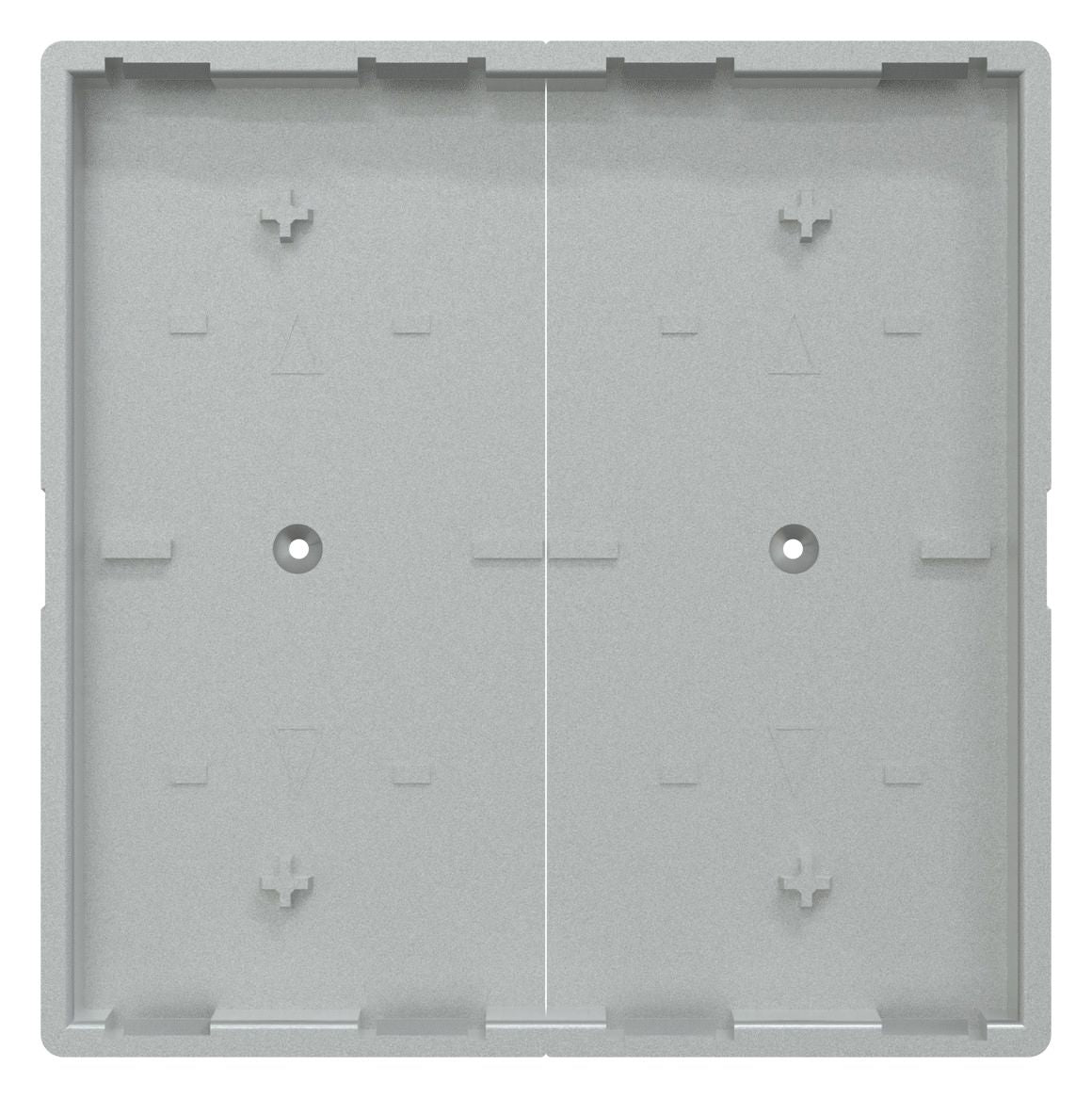 Mert MEG 5227-0460 Wippen f.Taster- Modul 2fach (Szene1/2,Pfeile Auf/Ab) alu