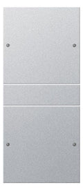 GIRA 218226 Wippenset 2fach (1+1) System 55 Farbe Alu (lackiert)
