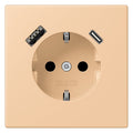 Jung LC1520-15CA237 SCHUKO-Steckd.m.USB Typ AC LC32122