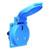 Bals 71142 Schuko-Anbausteckdose 16A 3p IP44 blau Großbritanien