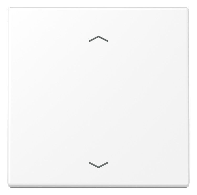 Jung LS 101 P WWM Wippe m.Pfeilsymbolen f.KNX Taster 1f Serie LS schneeweiß matt