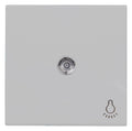 Kopp 490445000 HK07 Flächenwippe m.Linse u.Symbol "Licht" grau matt