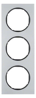 Berker 10132284 Rahmen 3fach R.3 Alu/schwarz