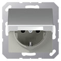 Jung A1520BFKIKLAL SCHUKO Steckd.m.Klappd.KI