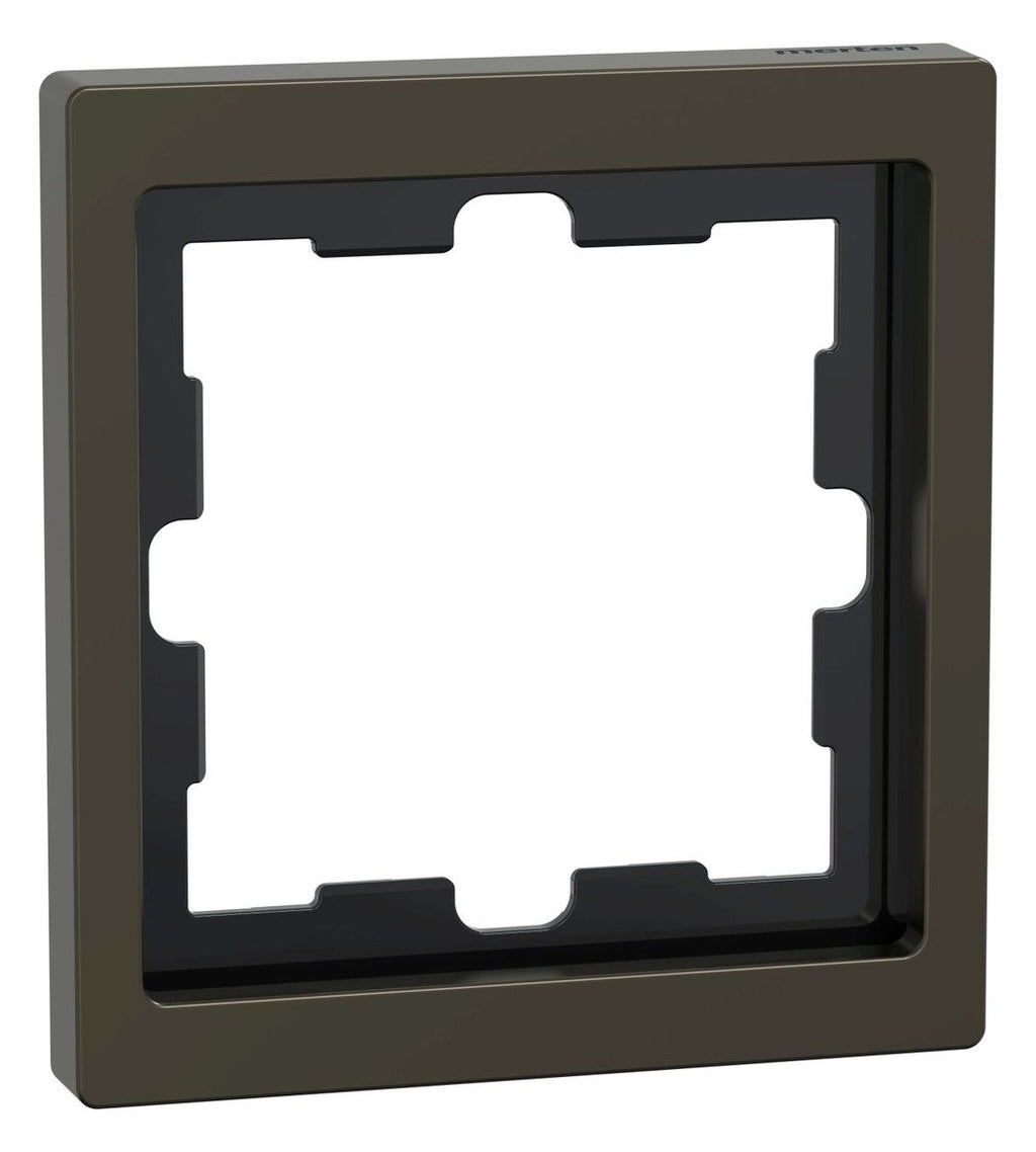Mert MEG 4010-6552 D-Life Metall Rahmen 1fach Moccametallic