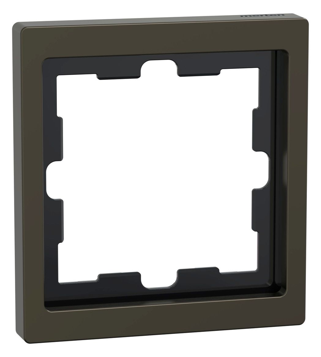 Mert MEG 4010-6552 D-Life Metall Rahmen 1fach Moccametallic