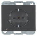 Berker 41097006 Steckdose SCHUKO+LED K.1 anthrazit matt