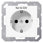 Jung A1520EDVWW SCHUKO Steckdose EDV Serie A/AS alpinweiß