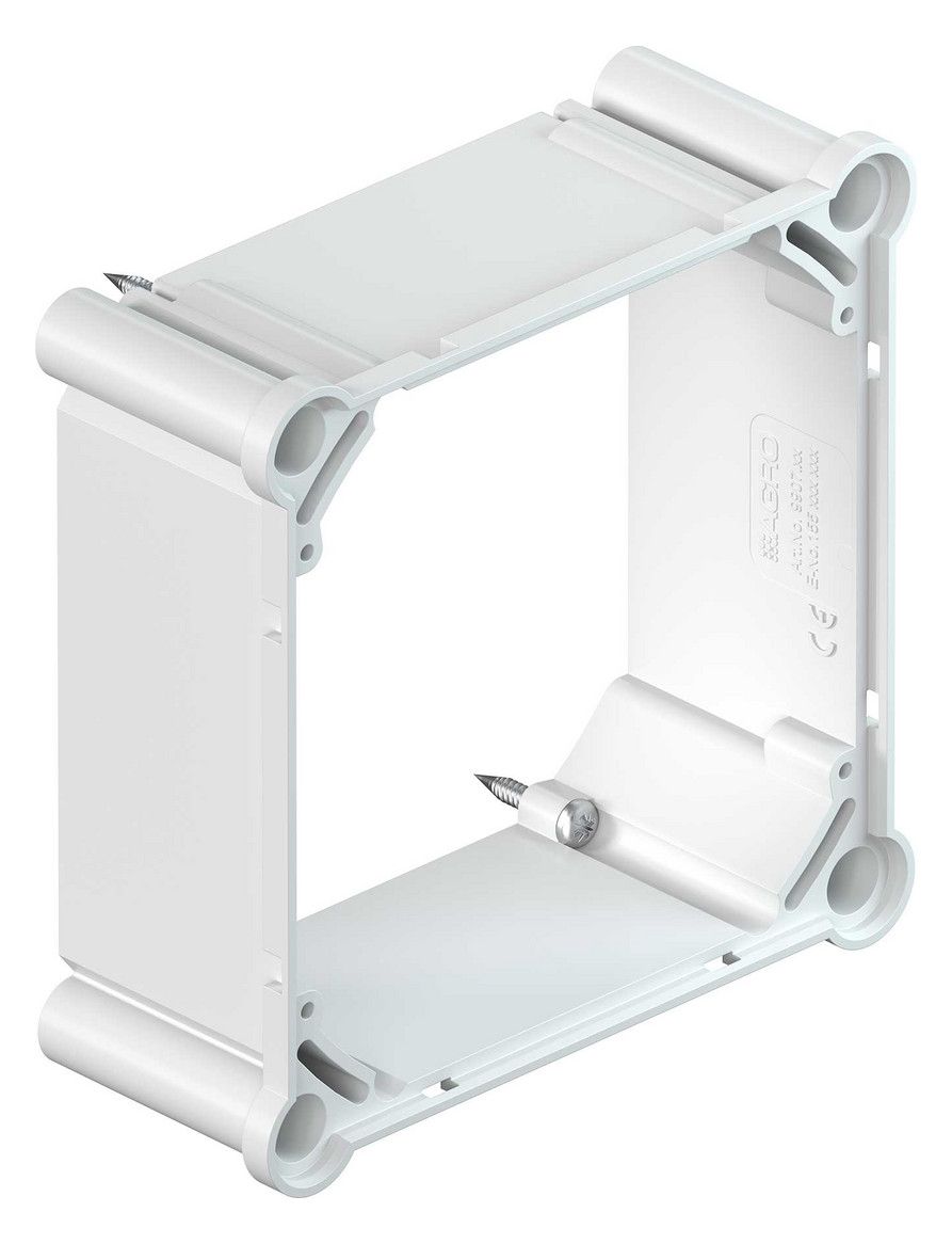 Kaiser 9907.68.45 Aufsatzrahmen zu UP Dose 115x115x45mm