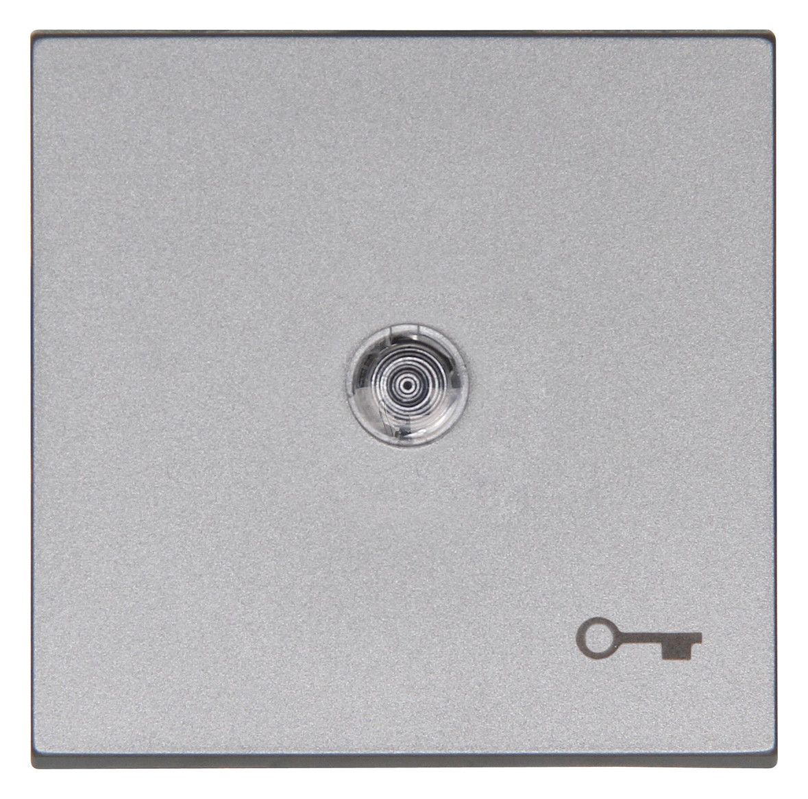 Kopp 490463002 HK07 Flächenwippe m.Linse u.Symbol "Schlüssel" stahl