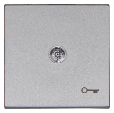Kopp 490463002 HK07 Flächenwippe m.Linse u.Symbol "Schlüssel" stahl