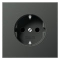 Jung AL1520NKIAN SCHUKO Steckdose o.Kralle erh.Ber. LS Aluminium anthrazit