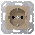 Jung CD5120BFBB SCHUKO Steckdose f.Klappdeckel bruchsicher bronze-beige