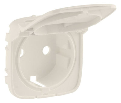 Legrand 754846 Abdeckung Schuko Steckdose Klappd. Valena Allure mandelw.