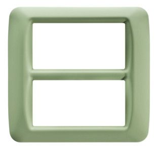 GEWISS GW22547 Abdeckrahmen System Top 8M Venedig Grün