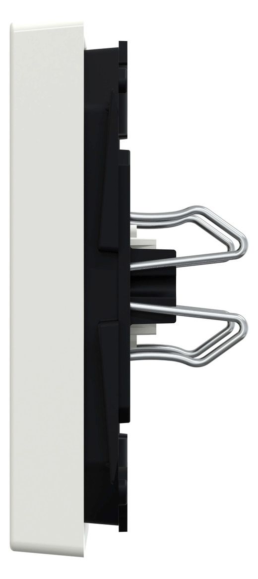 Mert 435319 Wippe m.Kontrollfenster+ Aufd. Schlüssel polarweiß glänzend Sys.M