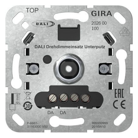 GIRA 202600 DALI Drehdimmeins.UP Einsatz