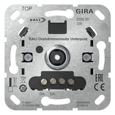 GIRA 202600 DALI Drehdimmeins.UP Einsatz
