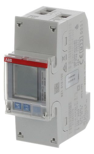 ABB B21 312-100 Wechselstromzähler, RS485 Silber, 1Ph, Direktanschluss 65A