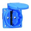Bals 7109909 Schuko-Anbausteckdose ger. QC 16A 3p IP54 blau ortsfest erh.Ber.sch