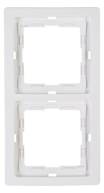 Kopp 400229063 VENEDIG Abdeckrahmen 2f reinweiß