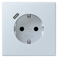 Jung LC1520-18C209 SCHUKO-Steckd.m.USB Typ C LC32023