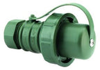 Bals 735 Schuko-Stecker TN 16A 3p IP68 bronzegrün belg./franz.