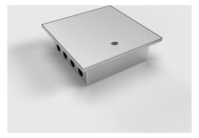 Bodensteckdose 2008A 8x Schuko, EV1 2008A-1-3