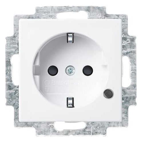 BJ 20 EUCBL-914 SCHUKO Steckdose Bs Kontroll alpinweiß Busch-balance SI